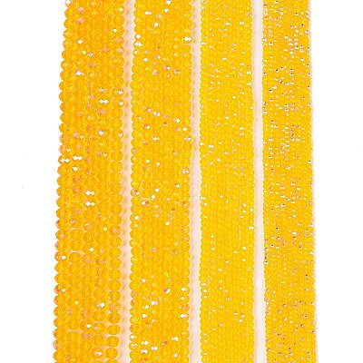 Electroplate Glass Beads Strands EGLA-A044-T2mm-L05-1
