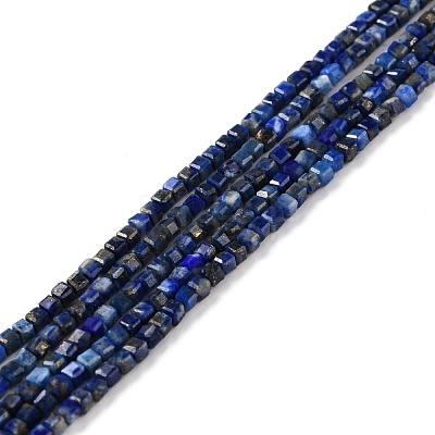 Natural Lapis Lazuli Beads Strands G-K315-A09-1