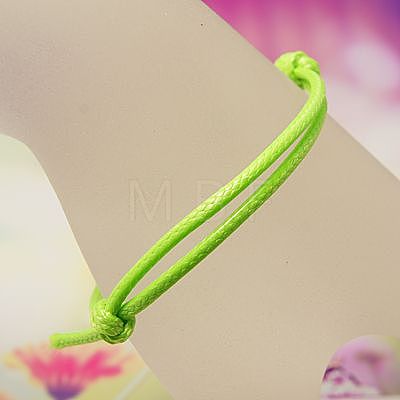 Korean Waxed Polyester Cord Bracelet Making AJEW-JB00011-17-1