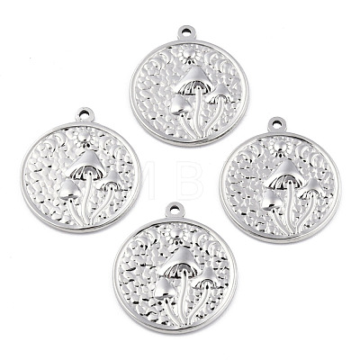 Non-Tarnish 201 Stainless Steel Pendants STAS-N098-143P-1