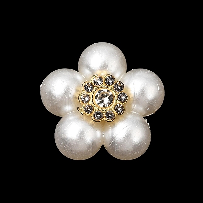 Opaque Resin Imitation Pearl Cabochons RE-CBADCDD-06-1