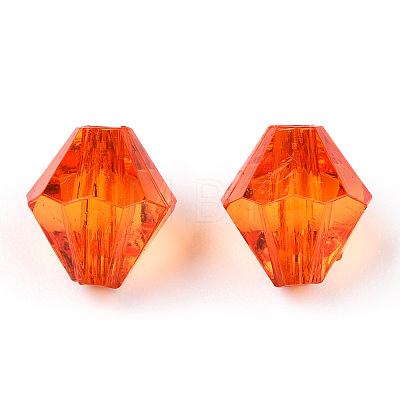 Transparent Acrylic Beads TACR-S146-8mm-30-1
