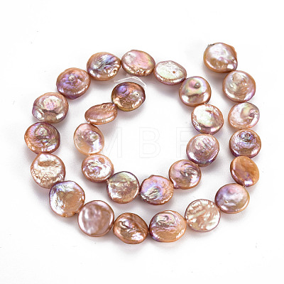 Natural Keshi Pearl Beads Strands PEAR-S018-03E-1