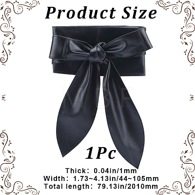 PU Leather Wrap Around Waist Band AJEW-WH0348-58A-1