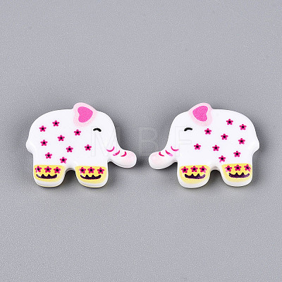 Printed Opaque Resin Beads RESI-N043-06A-1