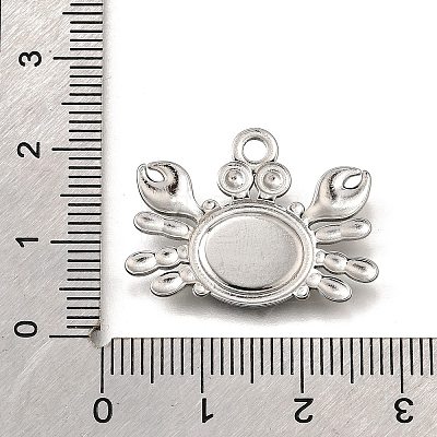 304 Stainless Steel Pave Natural Paua Shell Pendants STAS-C122-21A-01P-1