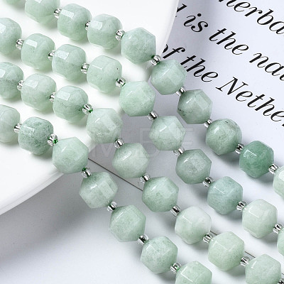 Natural White Jade Beads Strands G-T132-048C-1