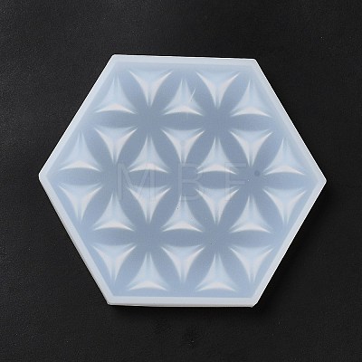 DIY Life of Flower Textured Cup Mat Silicone Molds SIMO-H009-05G-1