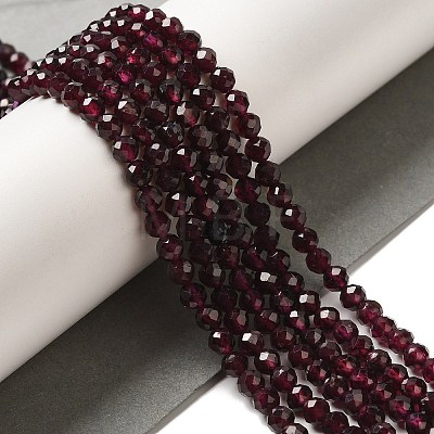 Natural Garnet Beads Strands G-F460-28-01-1