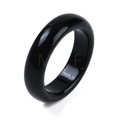 Dyed & Heated Natural Agate Finger Rings for Women RJEW-Z075-02J-1