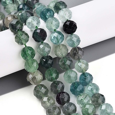 Natural Fluorite Beads Strands G-T140-19C-1