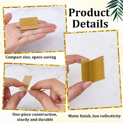 50Pcs Stainless Steel Label Display Holder AJEW-WA0003-35-1