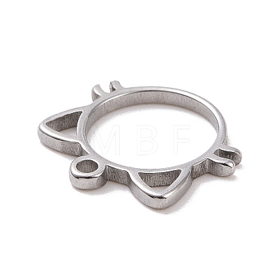 304 Stainless Steel Charms X-STAS-G287-09P-1