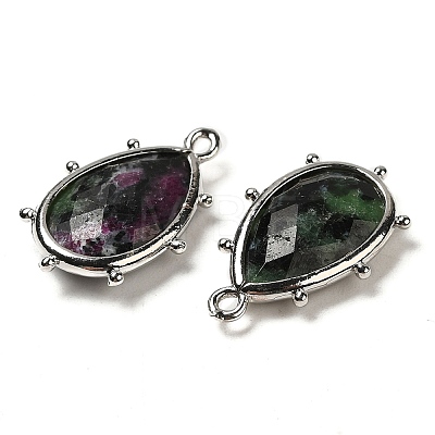 Natural Ruby in Zoisite Pendants G-B009-02P-X-1