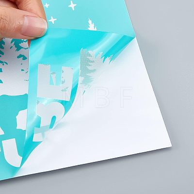 Self-Adhesive Silk Screen Printing Stencil DIY-WH0173-021-03-1