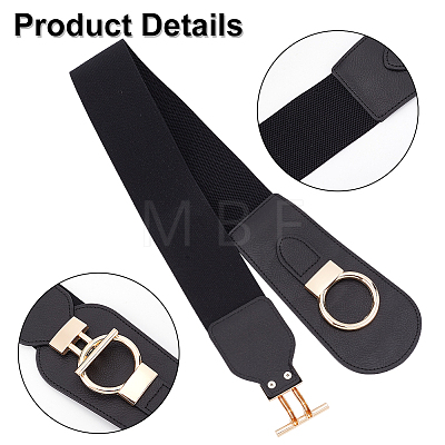Nylon & Imitation Leather Adjustable Luggage Straps FIND-WH0126-261-1