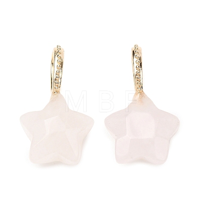 Natural Rose Quartz Pendants GG-CBAE2A3-02G-03-1