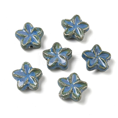 Vintage Handmade Porcelain Beads PR-NH0003-01C-1