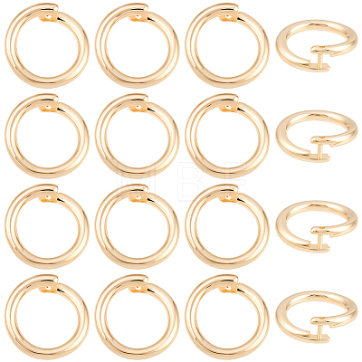 20Pcs Brass Open Jump Rings KK-BBC0023-10D-1