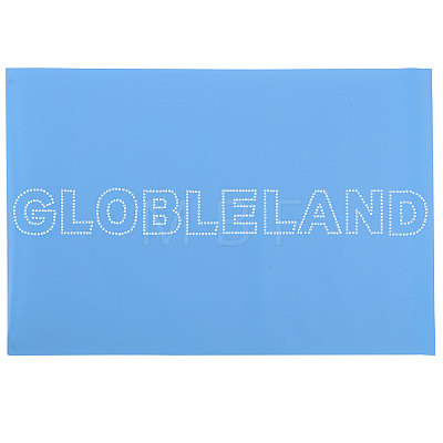 Globleland 2 Rolls 2 Styles PET Plastic HTV Transfer Vinyl Sheets DIY-GL0004-60-1