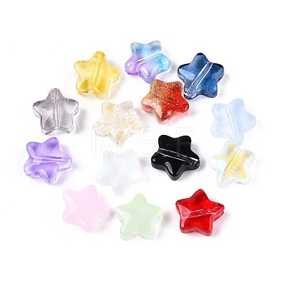 Transparent Glass Beads GLAA-N015-01-1