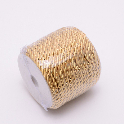 3-Ply Polyester Braided Cord LS-OCOR-WH0063-42G-1