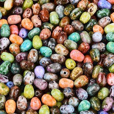 Picasso Glass Seed Beads SEED-N012-10-1