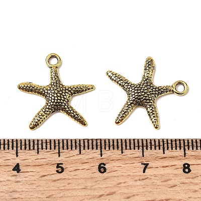 Tibetan Style Alloy Pendants TIBEP-EA306YKG-AG-LF-1