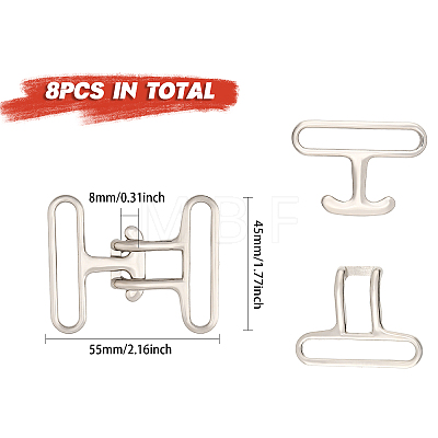 Alloy Snap Lock Clasps FIND-CA0008-42B-P-1