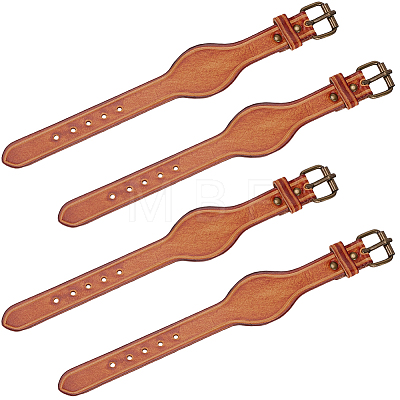 Retro Cattlehide Leather Cord Bracelets BJEW-CL0001-61-1