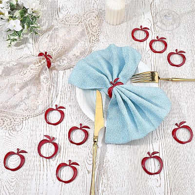 12Pcs Alloy Napkin Rings AJEW-FG0005-86A-1