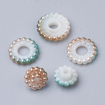 Imitation Pearl Acrylic Beads OACR-T004-12mm-18-1