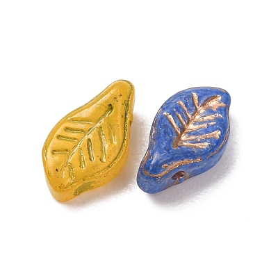 Handmade Lampwork Charms LA-CBAD2DB-15C-1