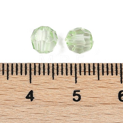 Transparent Acrylic Beads OACR-Q015-03E-1