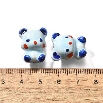 Handmade Porcelain Beads PORC-S002-06B-1