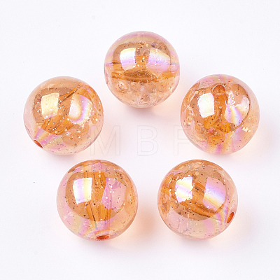 Transparent Acrylic Beads TACR-T006-01A-07-1