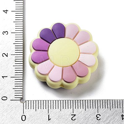 Flower Silicone Beads SIL-R014-01A-1