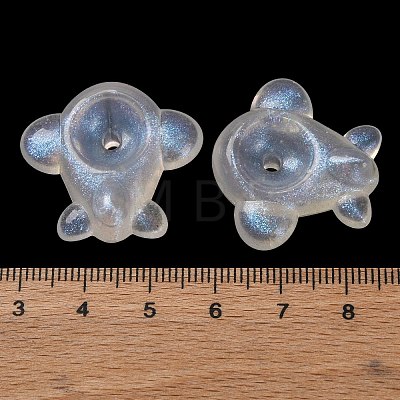 Luminous Transparent Acrylic Beads MACR-D024-33-03-1