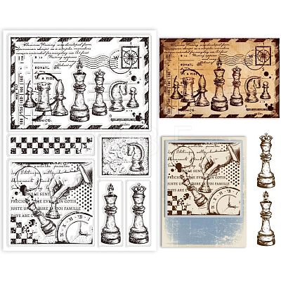 Custom PVC Plastic Clear Stamps DIY-WH0448-0487-1