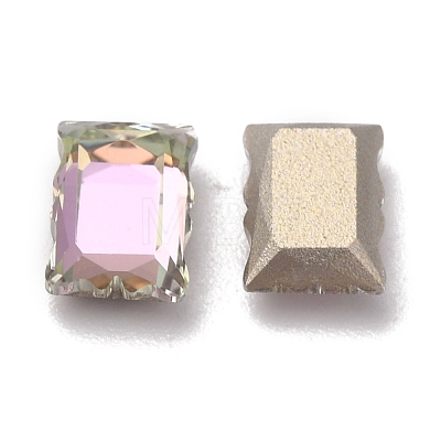 K9 Faceted Glass Rhinestone Cabochons GLAA-H106-E01-M-1