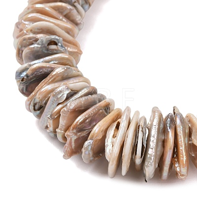 Natural Baroque Keshi Pearl Beads Strands PEAR-S018-05D-01-1