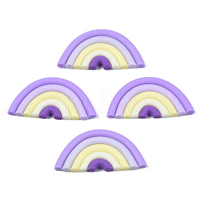 Handmade Polymer Clay Cabochons LS-CLAY-N010-030-07-1
