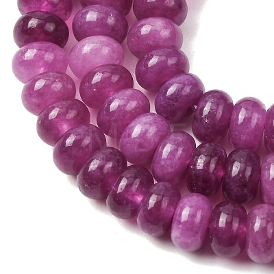 Natural White Jade Beads Strands G-E507-01-06-1