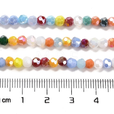 Opaque Glass Beads Stands EGLA-A035-P4mm-HB01-1