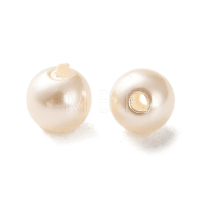 Plastic Imitation Pearl Beads FIND-M059-01A-02-1