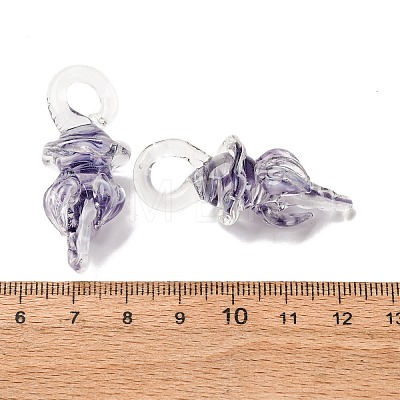 Handmade Lampwork Pendants LAMP-K039-31F-1