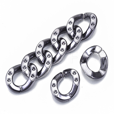 UV Plating Acrylic Linking Rings LS-OACR-N009-006A-B03-1
