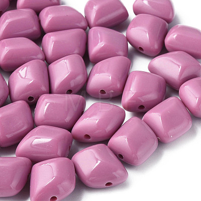 Opaque Acrylic Beads MACR-S373-15A-A12-1