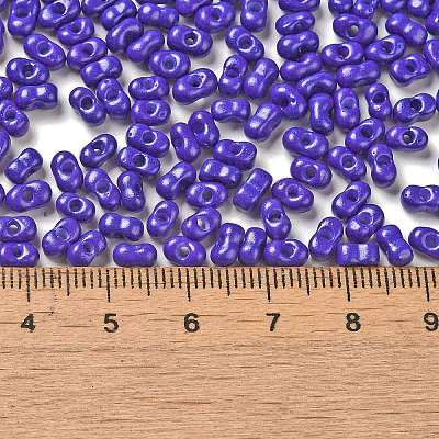 Baking Paint Glass Seed Beads SEED-K009-01A-09-1