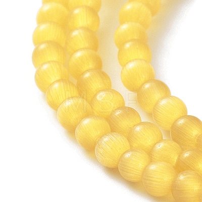 Cat Eye Beads Strands CE-F022-4mm-03-1